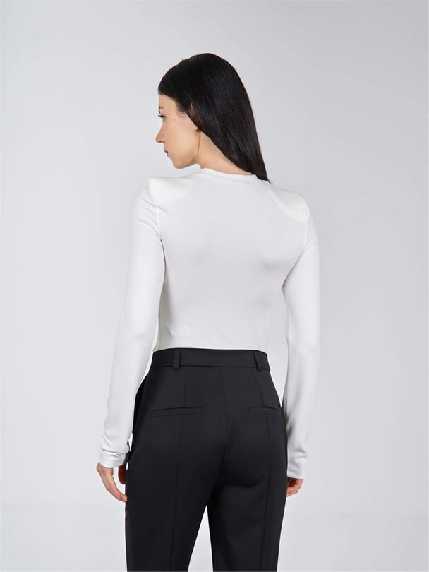 LONG SLEEVE BODY WITH SHOULDER PADDING