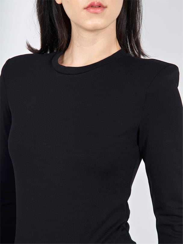 LONG SLEEVE BODY WITH SHOULDER PADDING