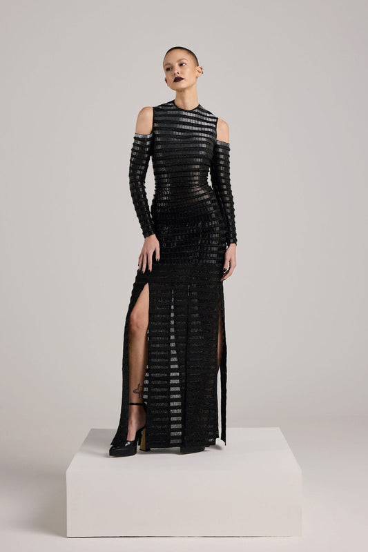 The Striated Glass Dress