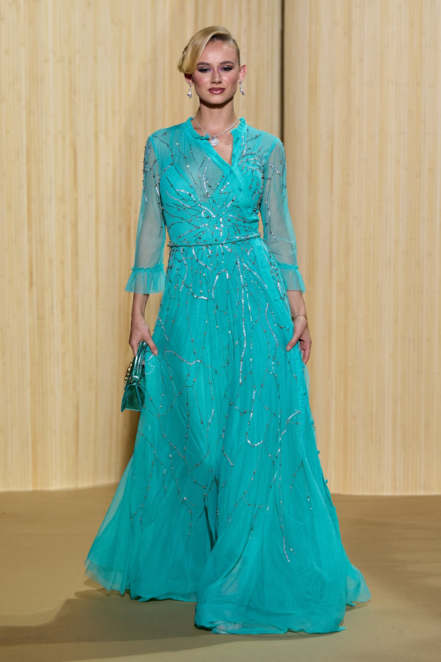 Turquoise Dream Gown