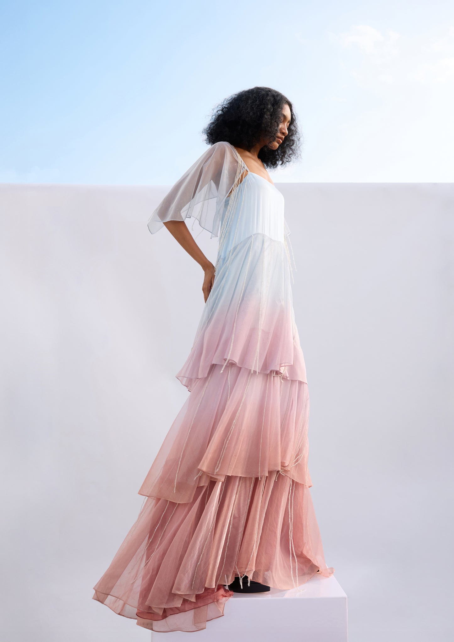 Ombre Tier Dress