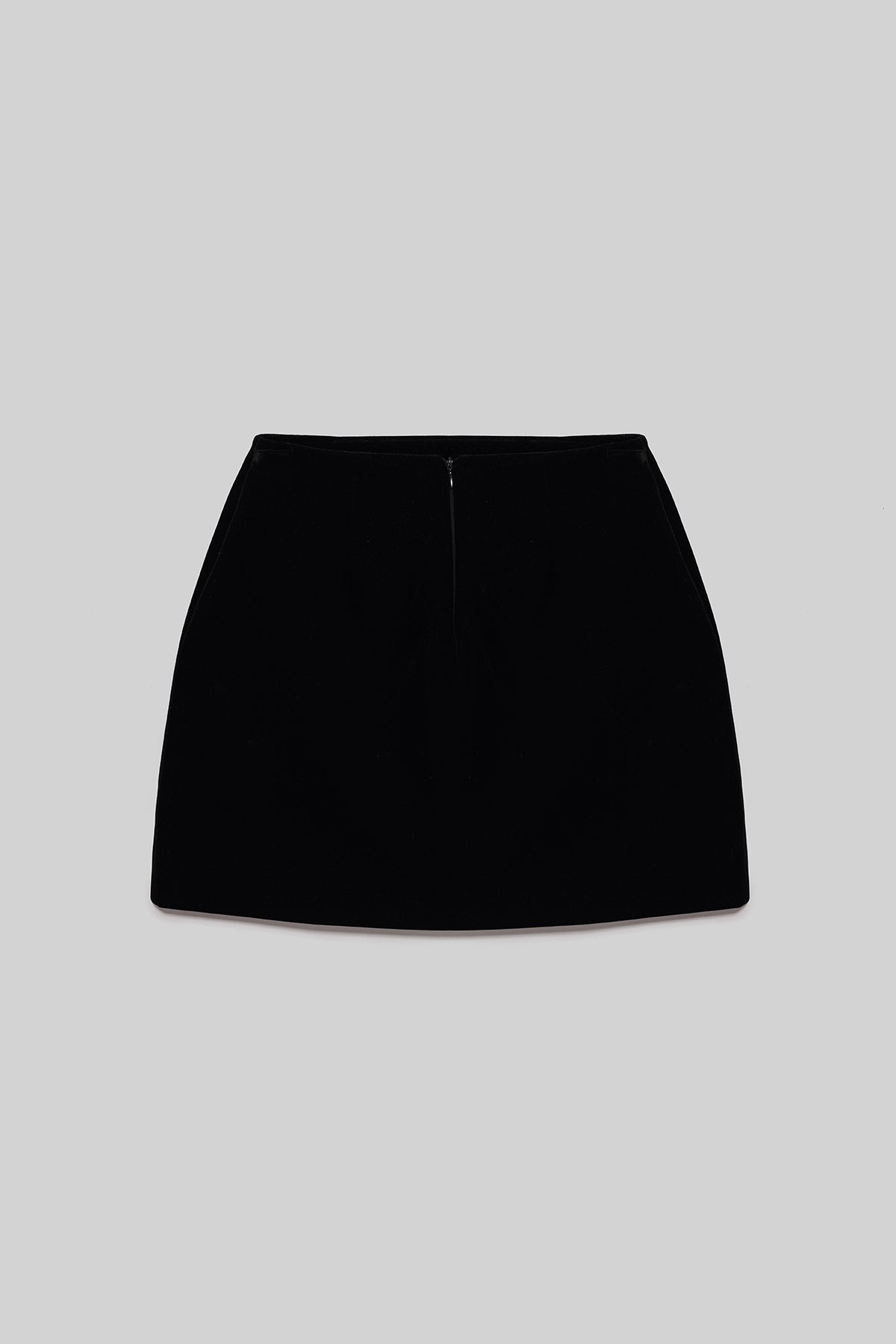 Black Velvet Skirt