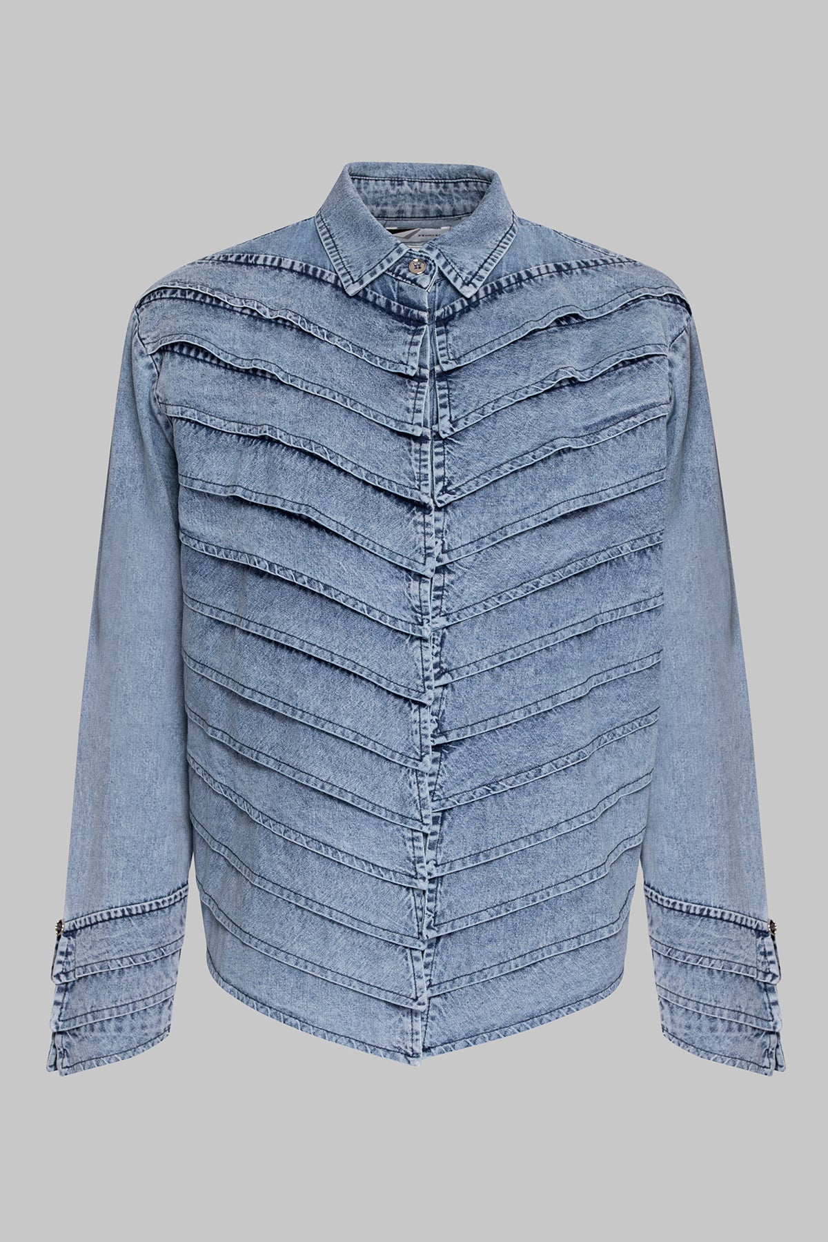 Denim Collar Jacket