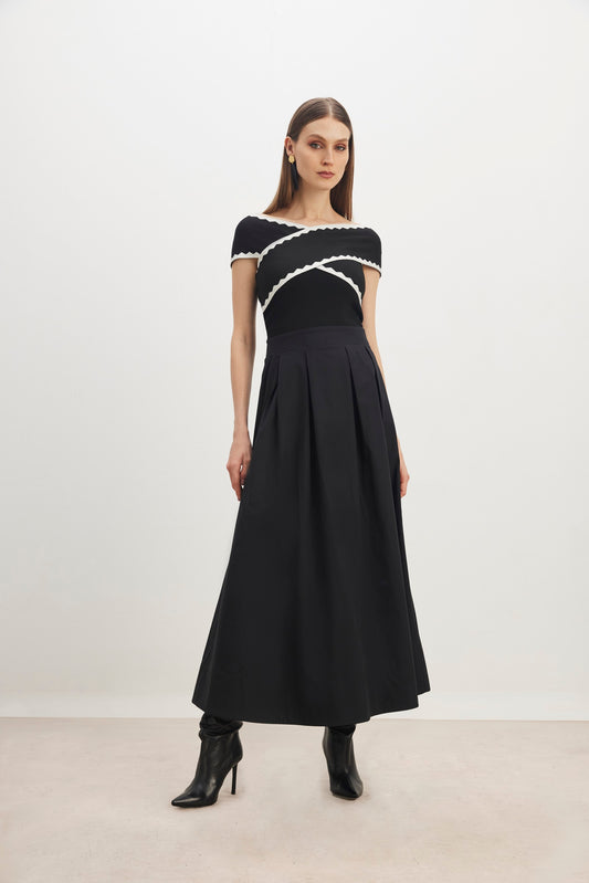 Modern Monochrome Dress