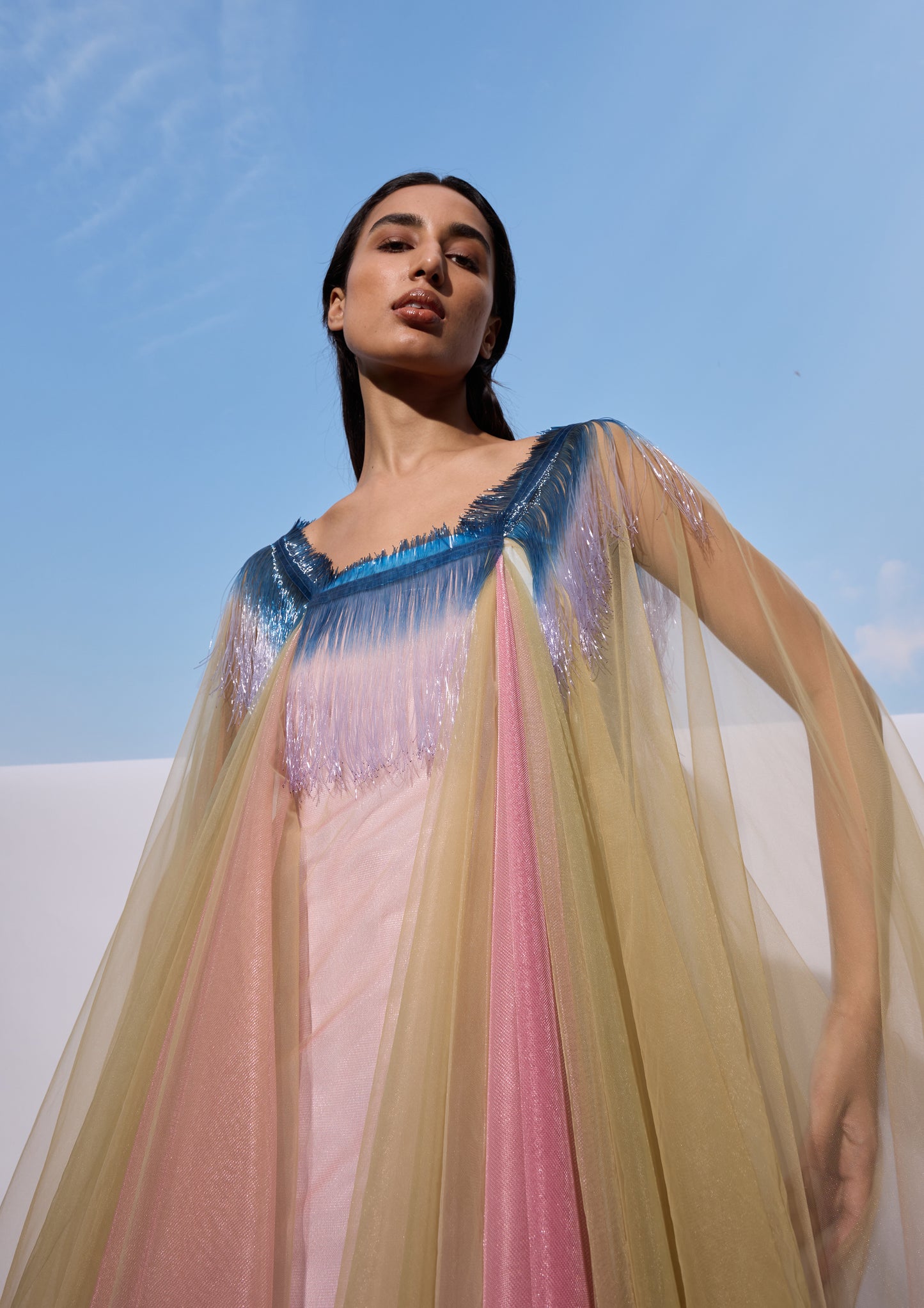 The Chromatic Breeze Kaftan