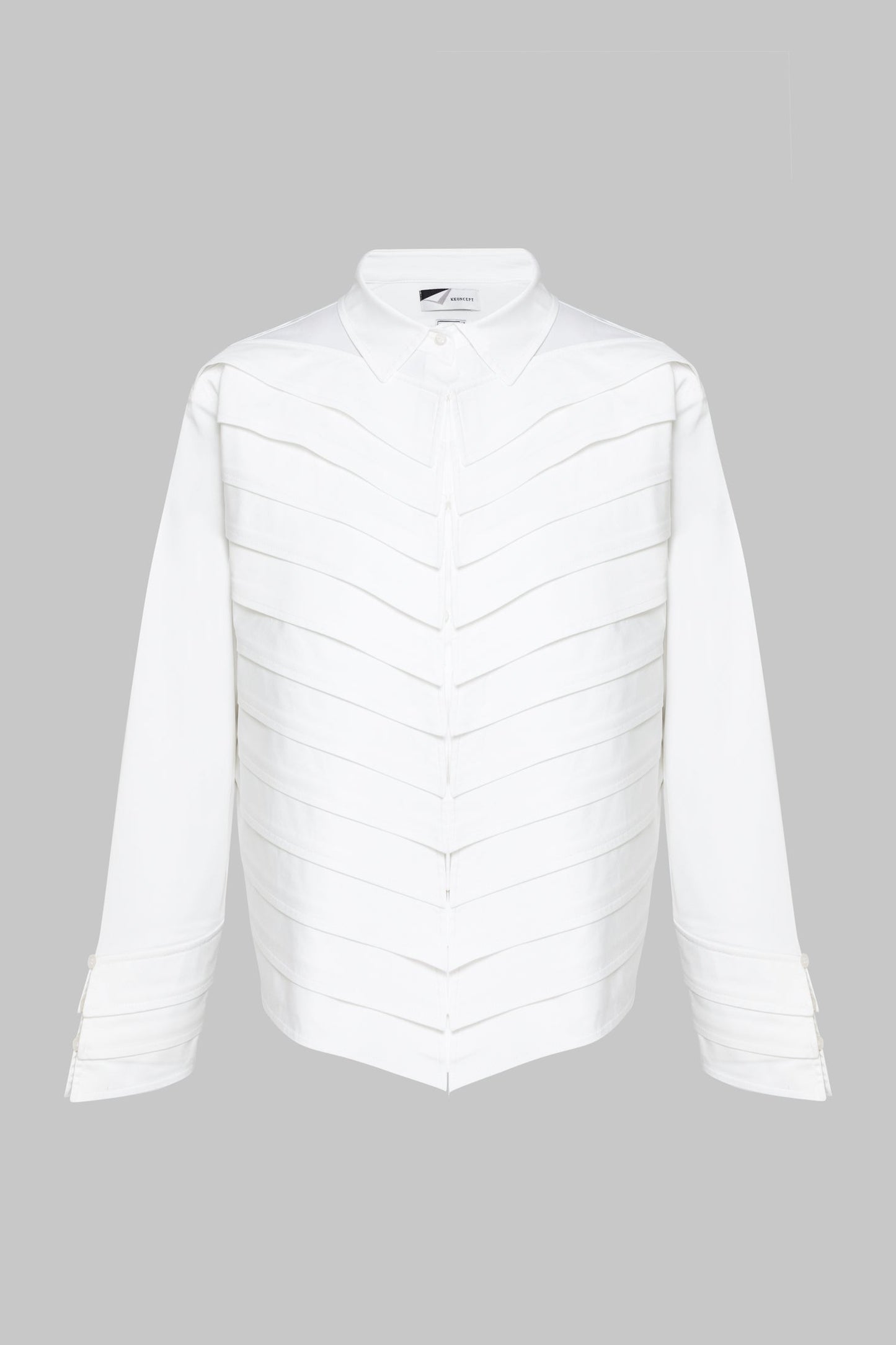 White Collar Jacket