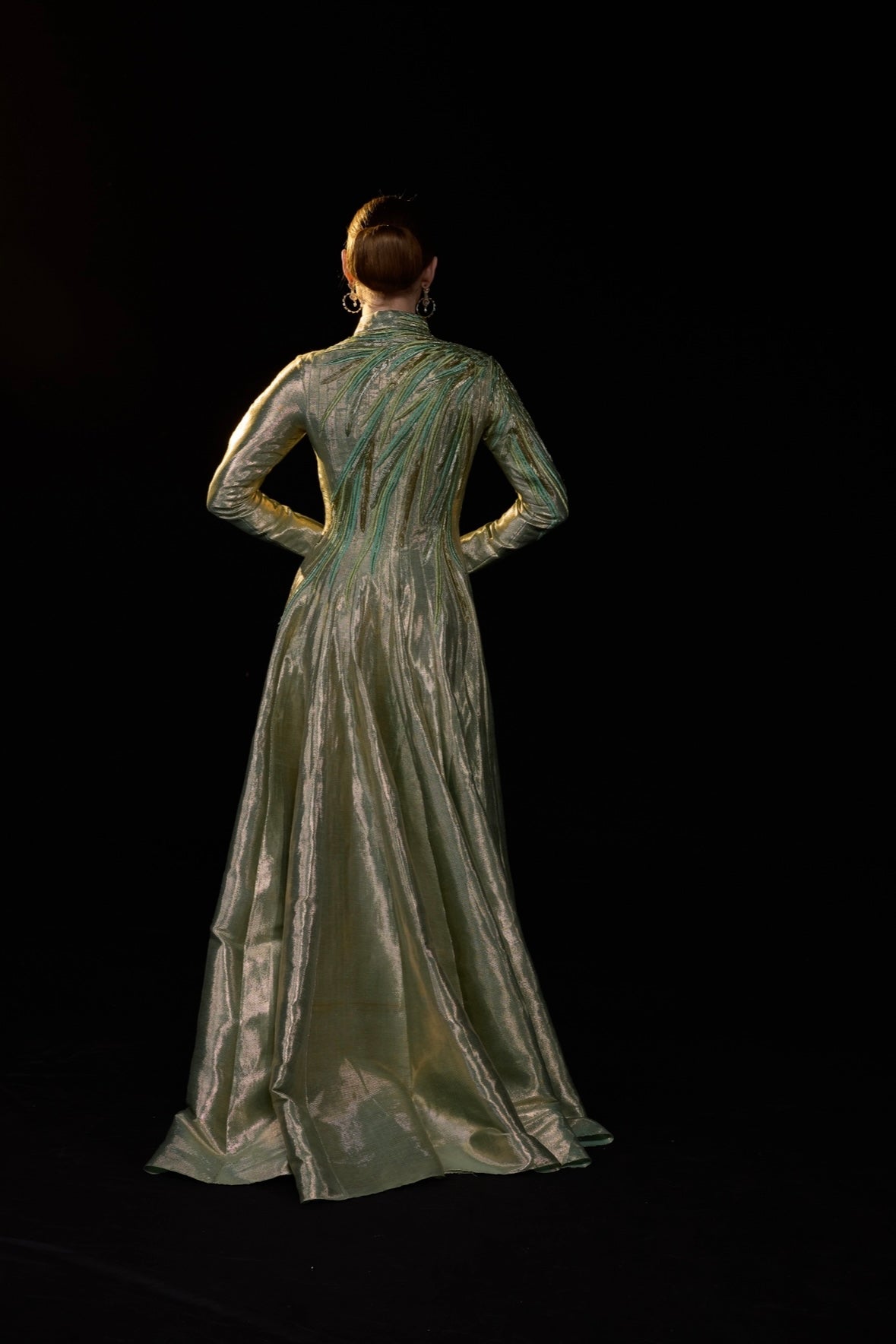 Radiant Silk Gown