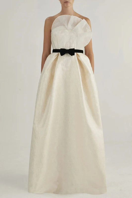 Beatrice Off-white Gown