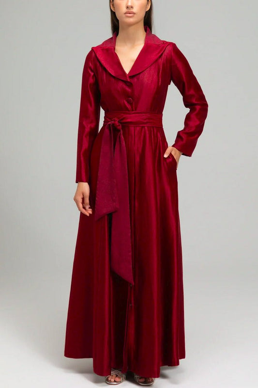 KAYRA DRESS MAROON