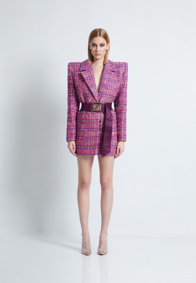 TWICE AS QUIT BLAZER DRESS