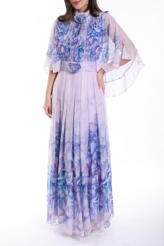 Dreamy Watercolor Maxi Dress