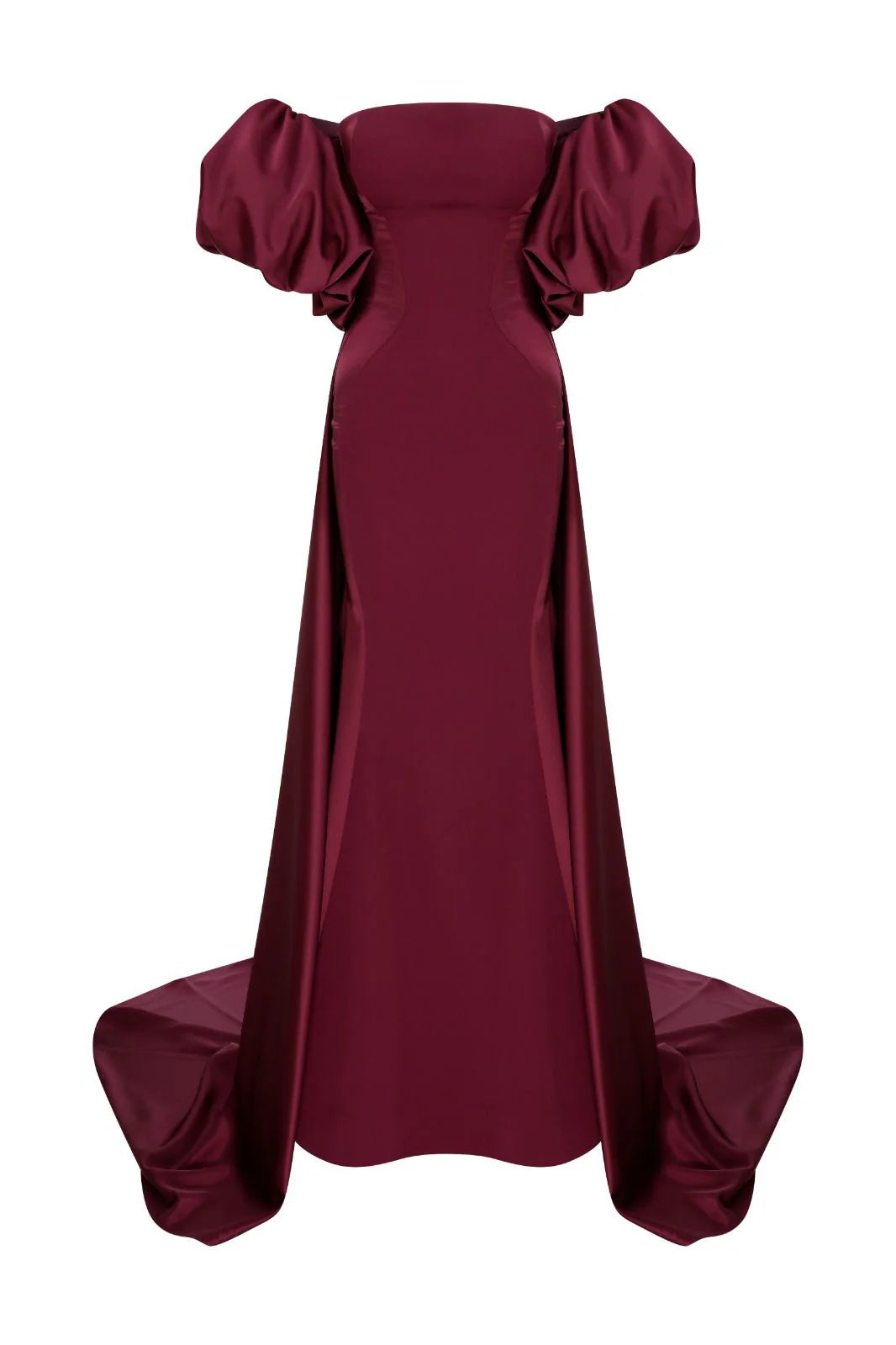 Strapless with Off-Shoulder Detached Sleeves