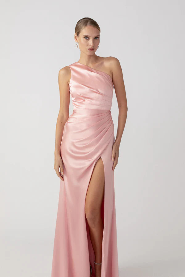 Pandora One-shoulder Gown