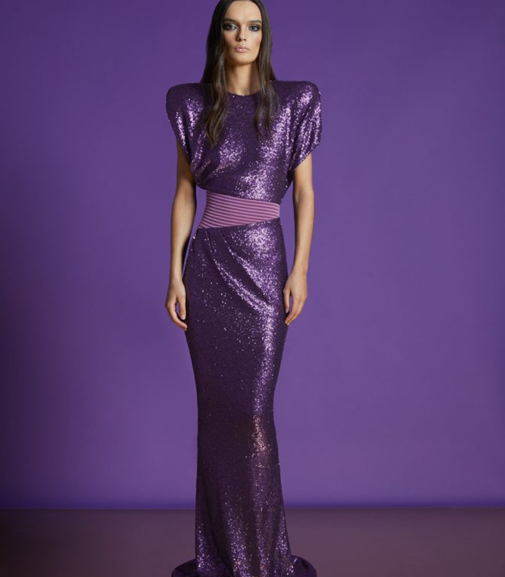 BOND SEQUIN GOWN