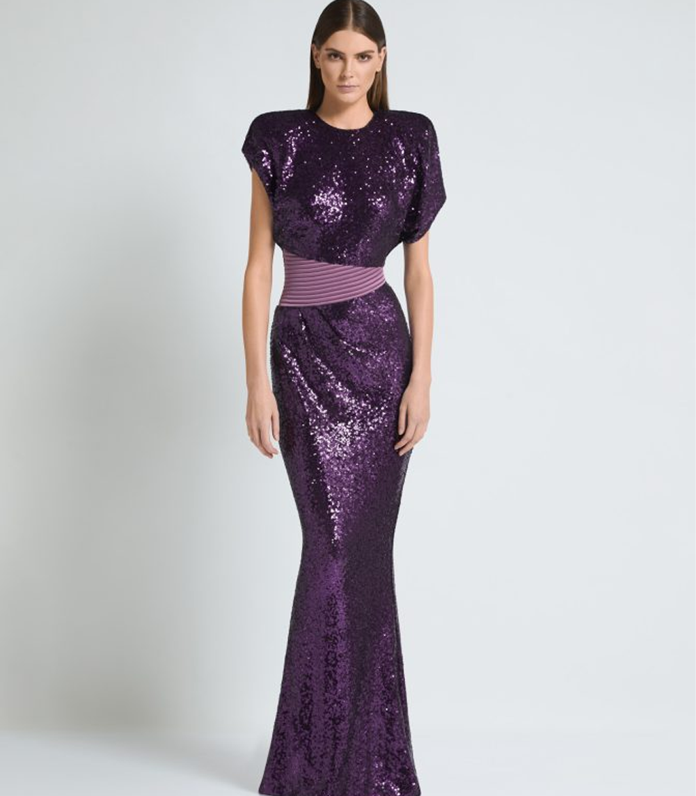 BOND SEQUIN GOWN