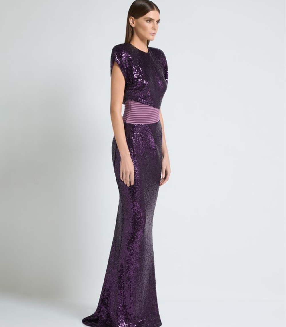 BOND SEQUIN GOWN