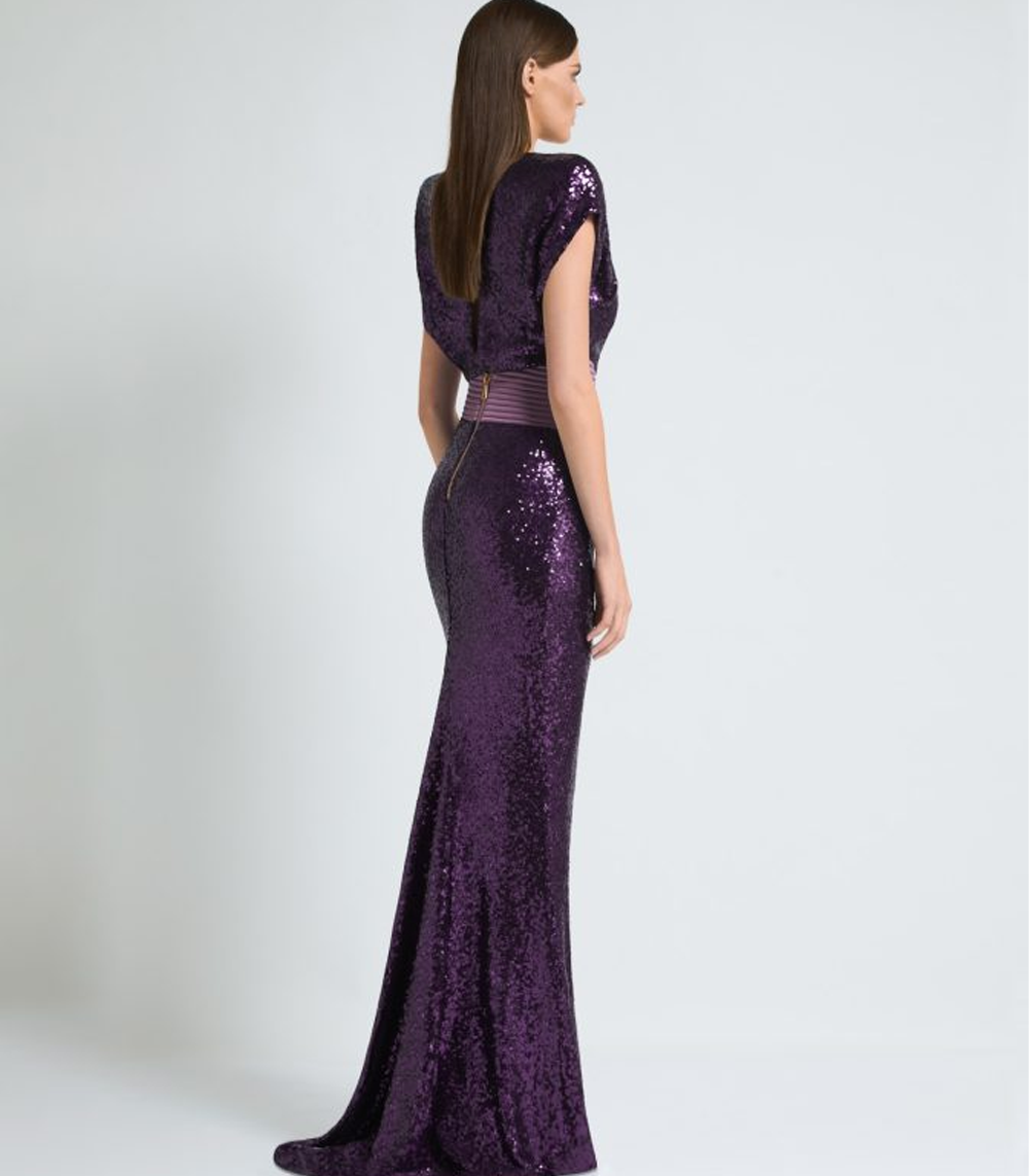 BOND SEQUIN GOWN