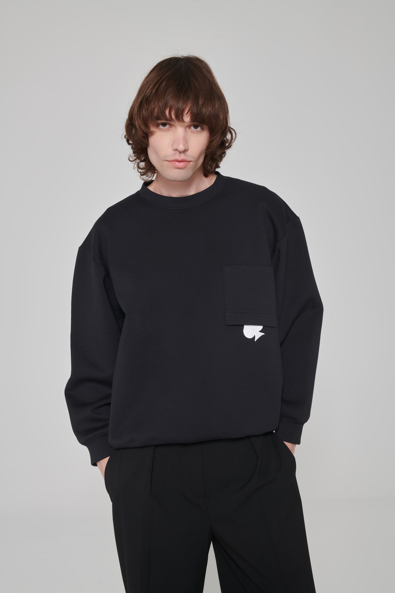 Black Fallen Spade Sweatshirt