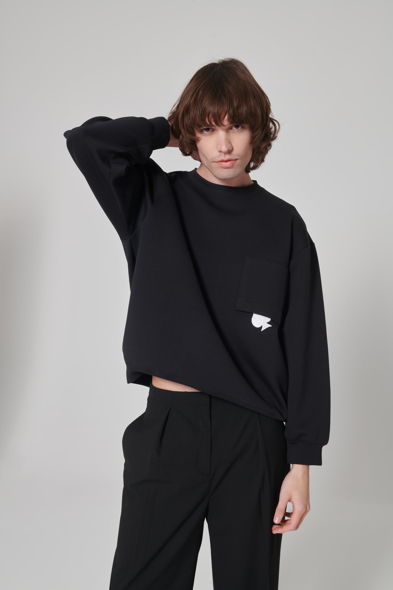 Black Fallen Spade Sweatshirt