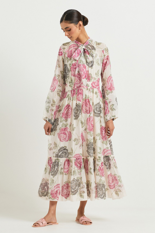 Toile Rosa Blanc Dress