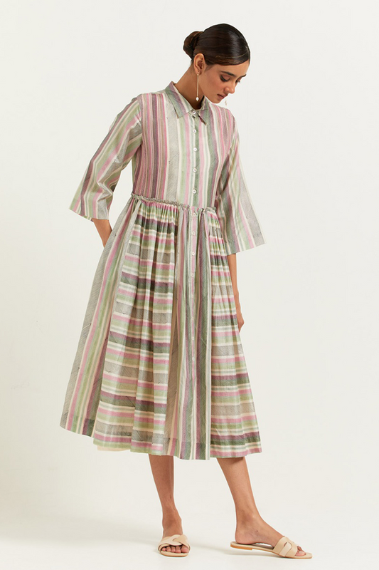 Nataliya Stripe Dress