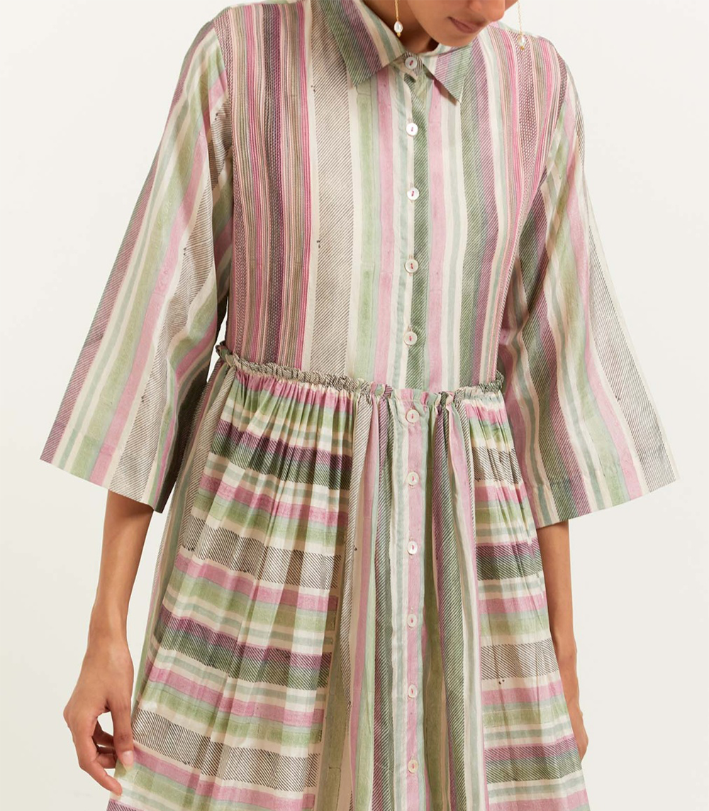 Nataliya Stripe Dress